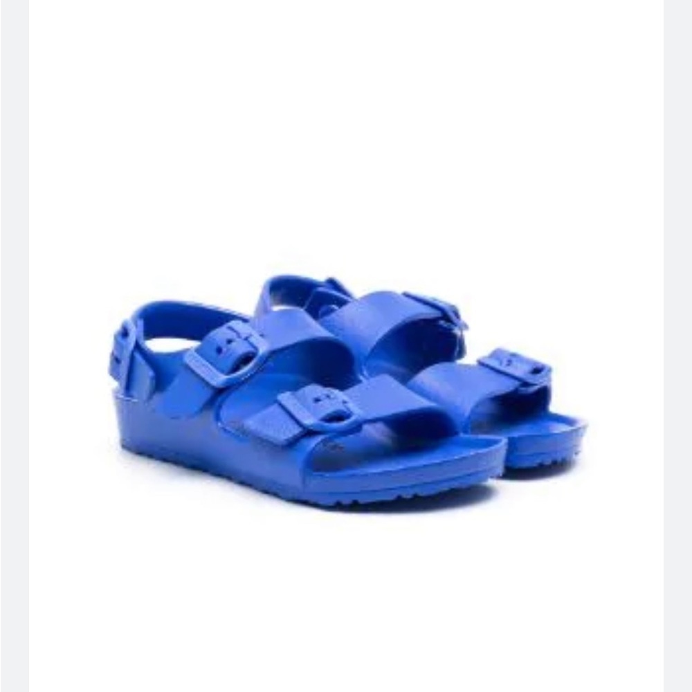 Birkenstock Kids Blue EVA Two-Strap Sandals